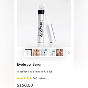 LiBrow Purified Eyebrow Serum .6 month supply . New and sealed